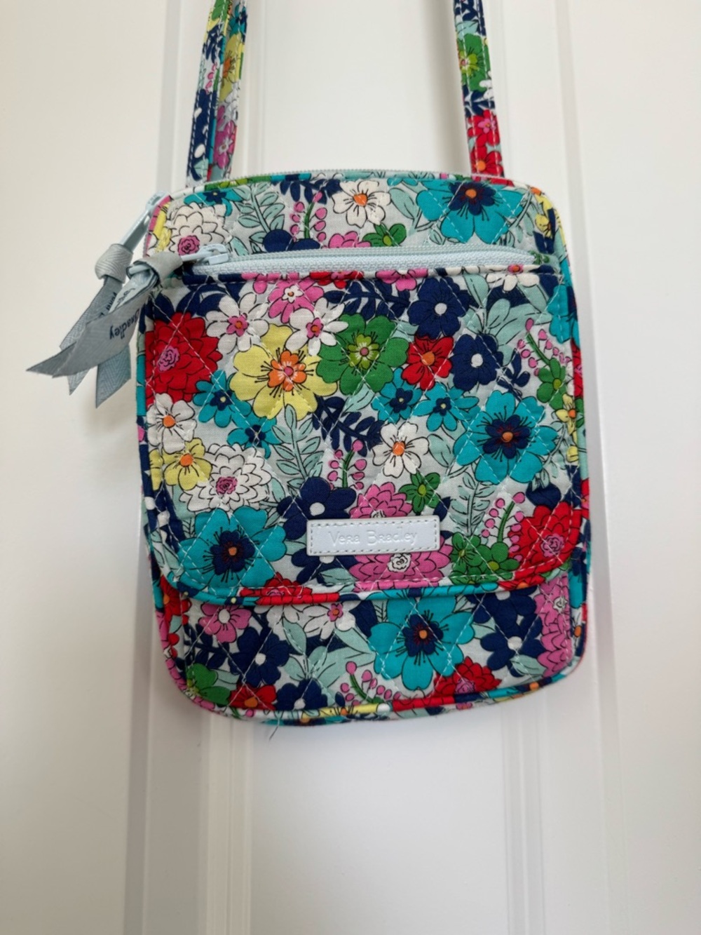 Vera Bradley Multi-Color Floral Quilted Crossbody Bag